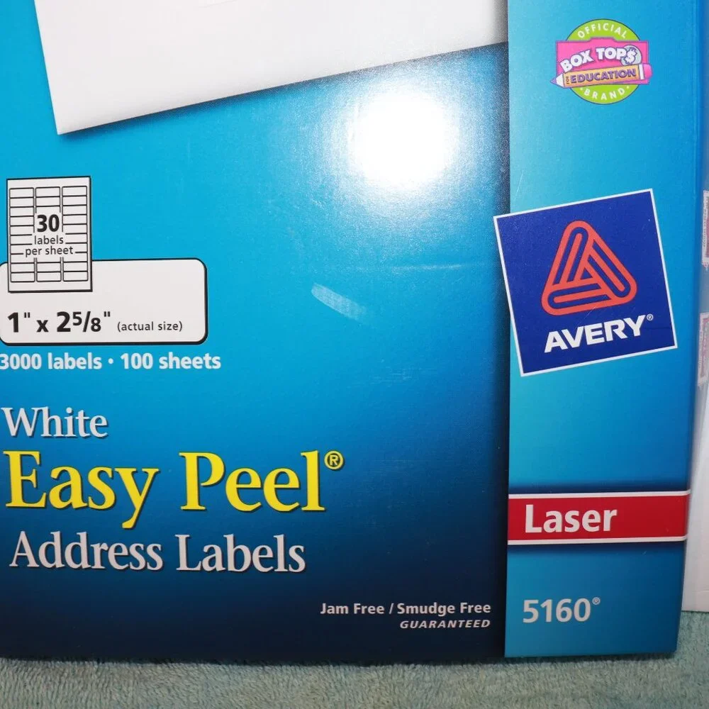 Avery Easy Peel Mailing Address Labels Laser 1
